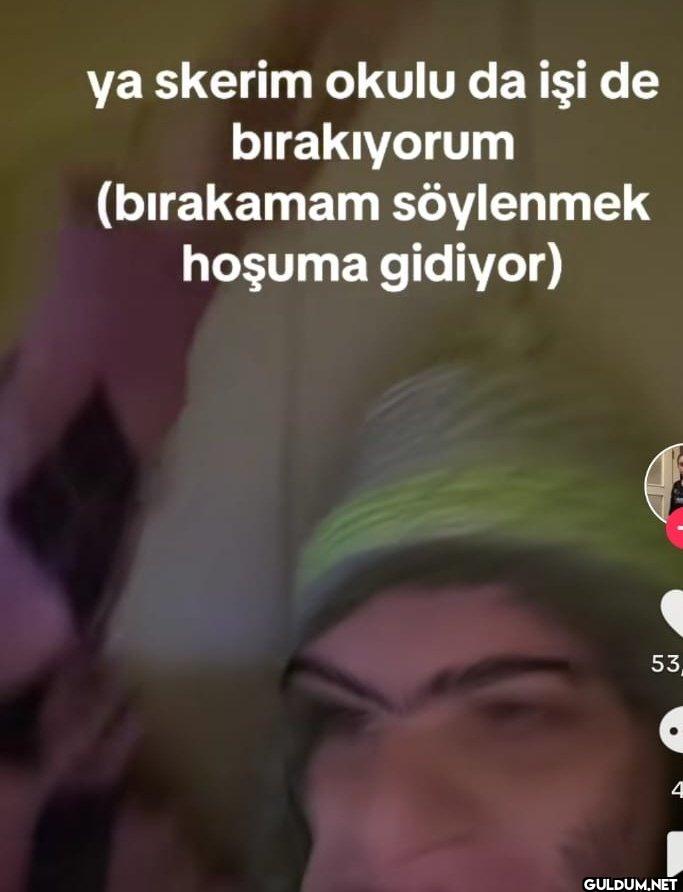 ya skerim okulu da işi de...