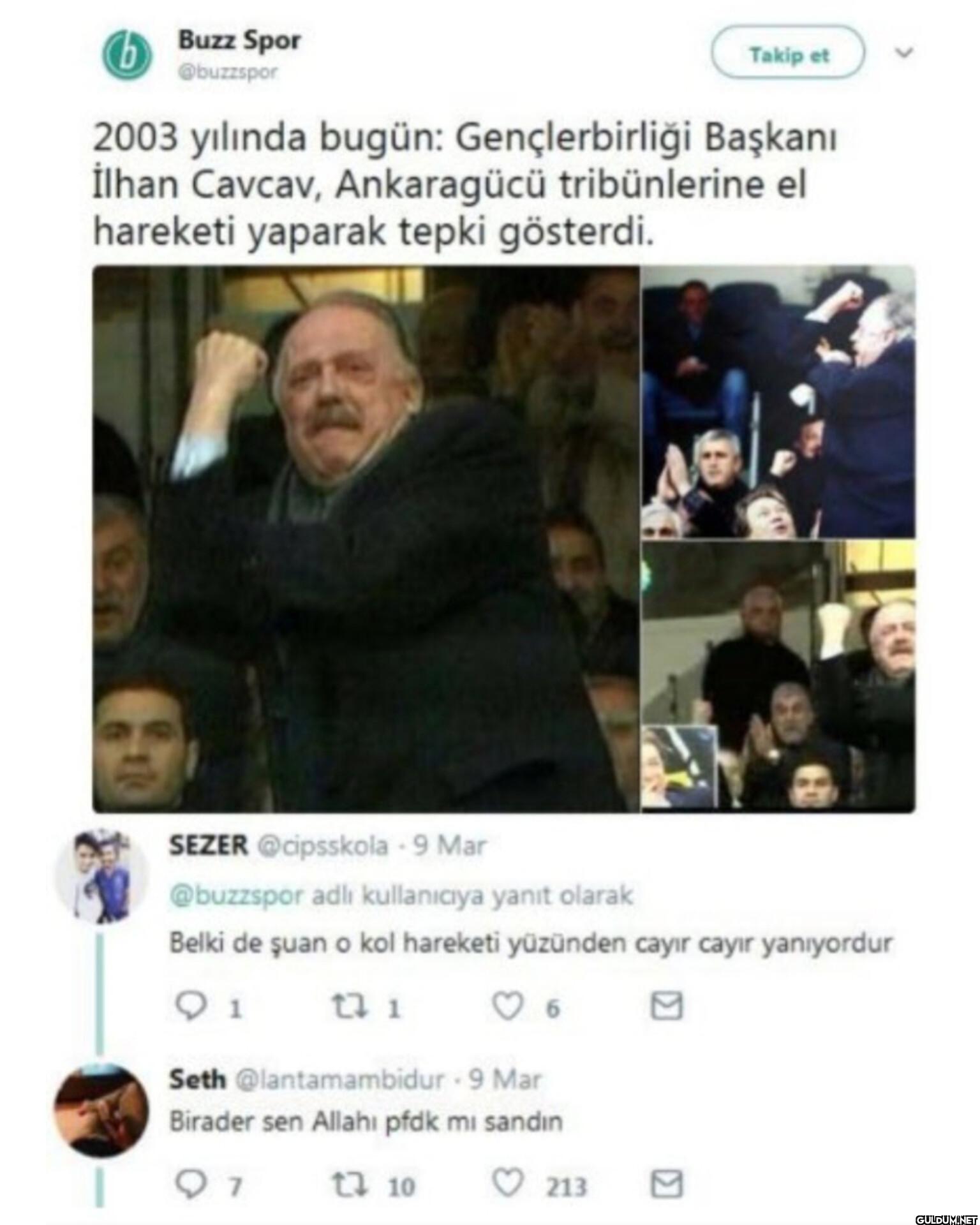 Takip et 2003 yılında...