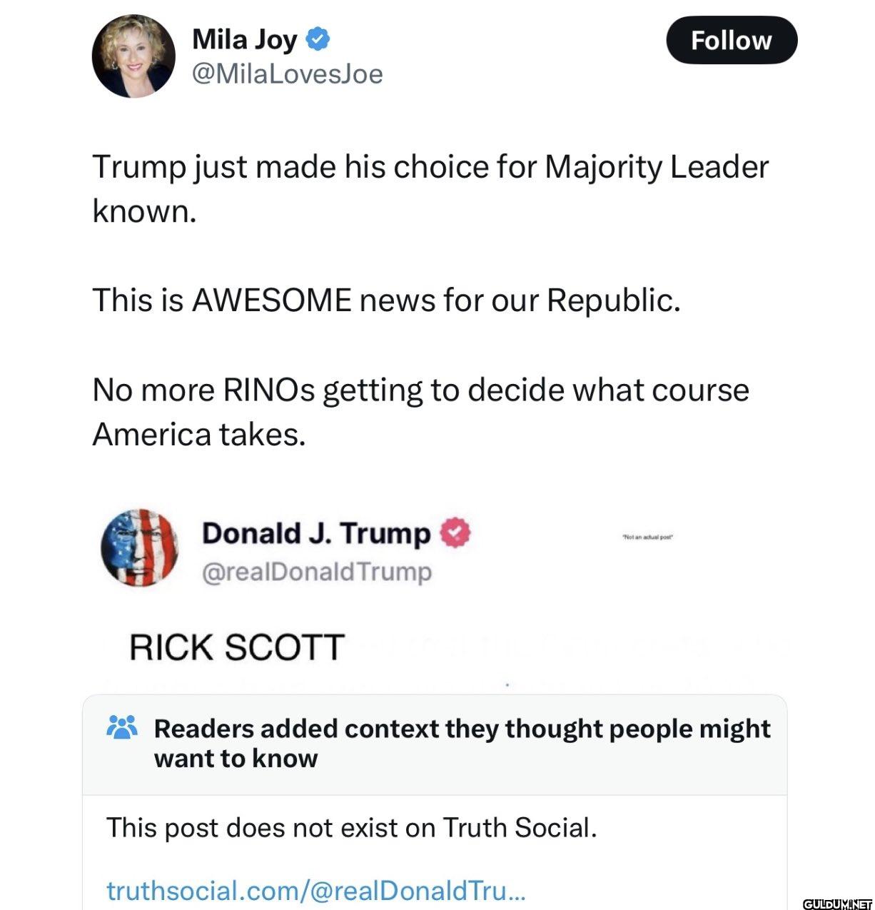Who should be Majority...