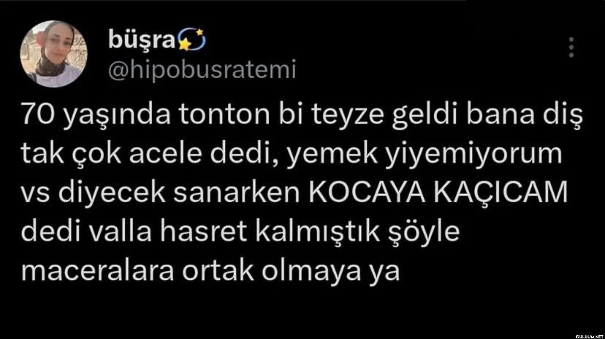 70 yaşında tonton bi teyze...