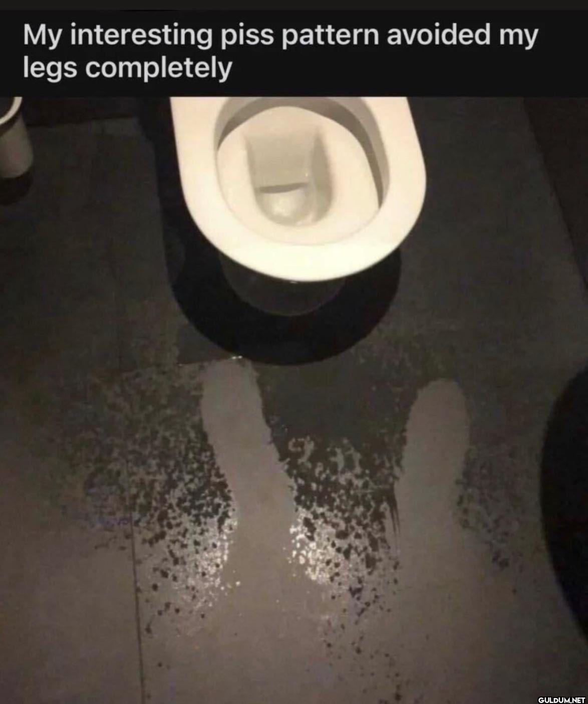 My interesting piss...