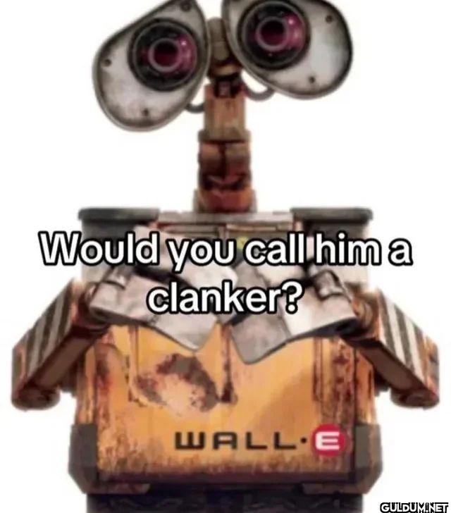 Would you call him a...