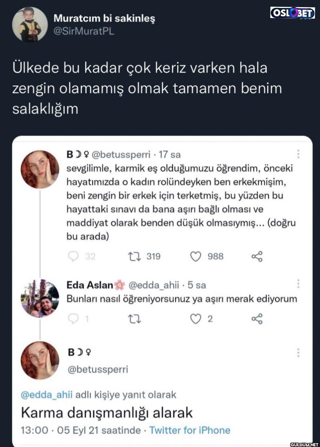 OSLOBET Ülkede bu kadar...
