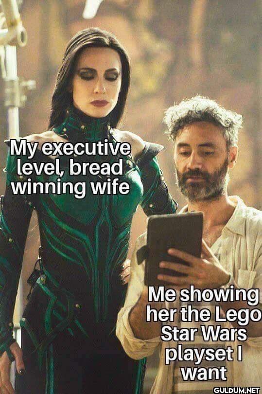 My executive level, bread...