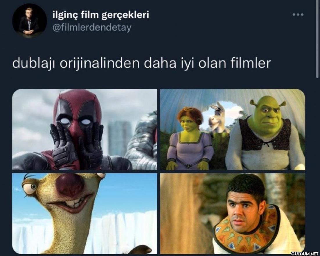 dublajı orijinalinden daha...