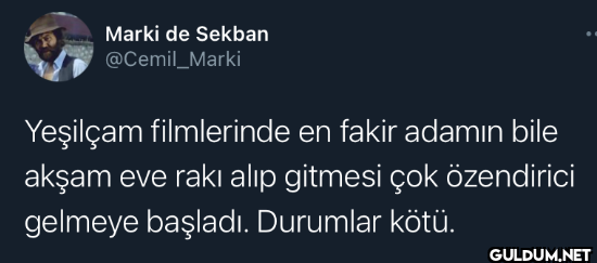 Yeşilçam filmlerinde en...