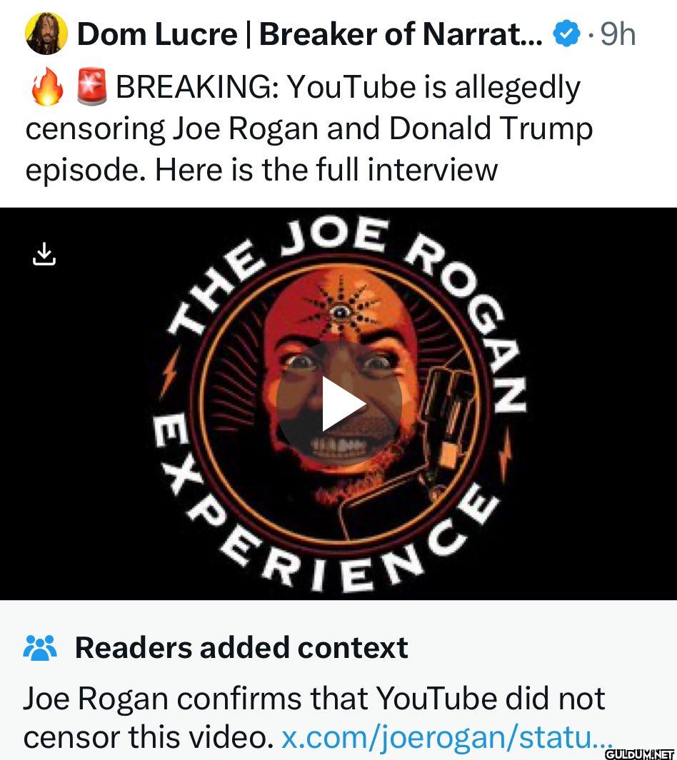 Did you watch the podcast?...