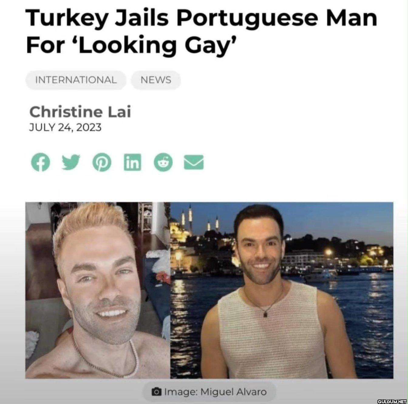Turkey Jails Portuguese...