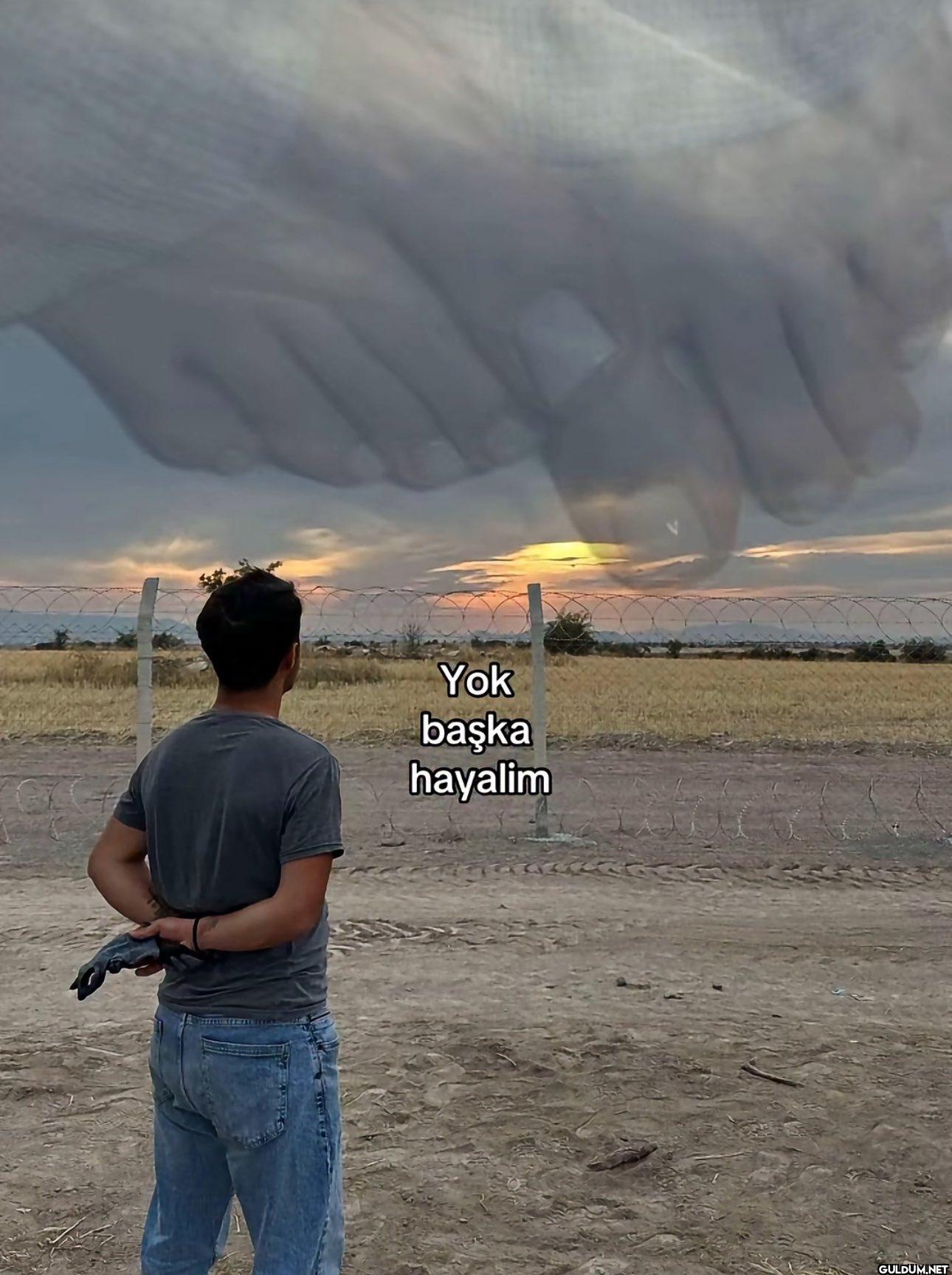 Kişisel hayaller üzerine bir ifade.