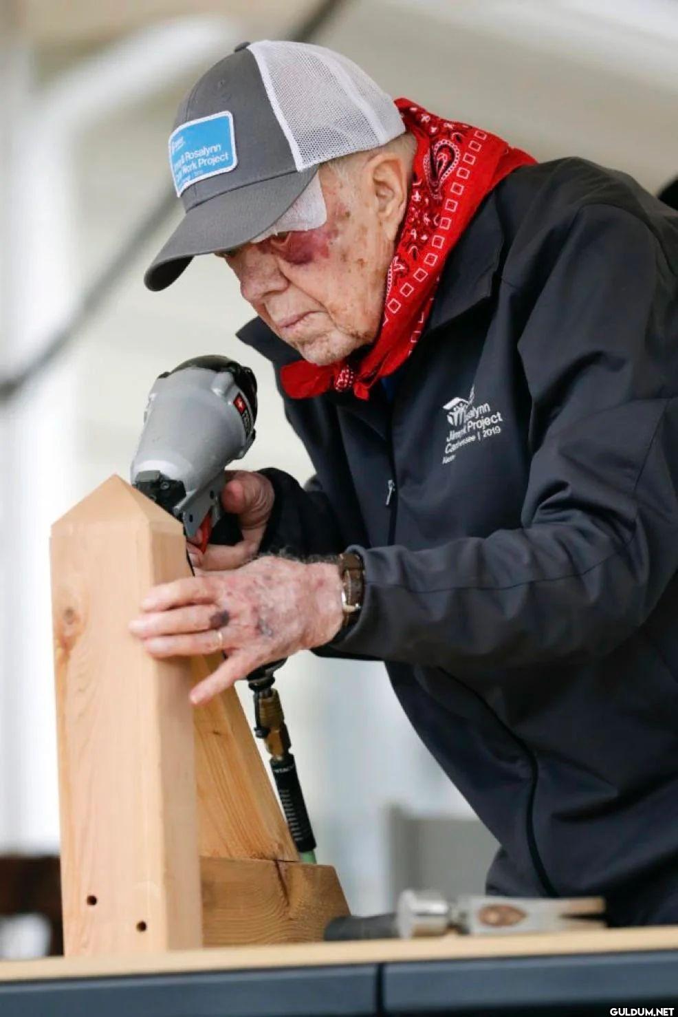 In 2015, Jimmy Carter had...