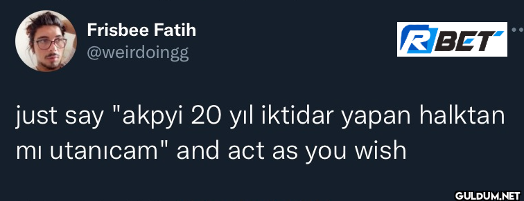 RBET just say "akpyi 20...