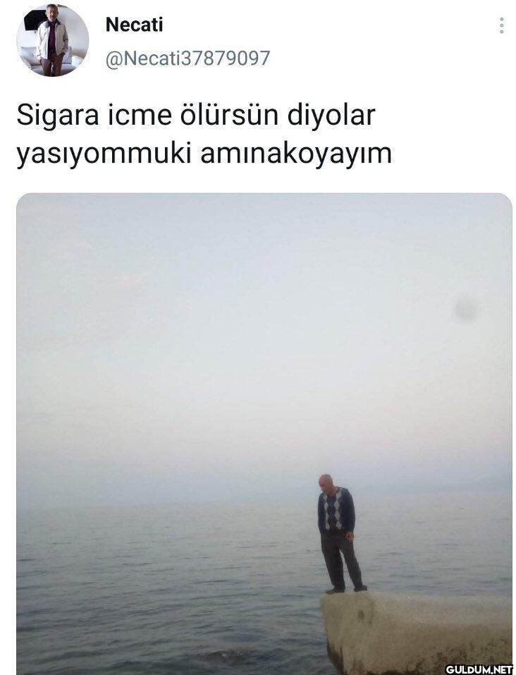 Sigara icme ölürsün...