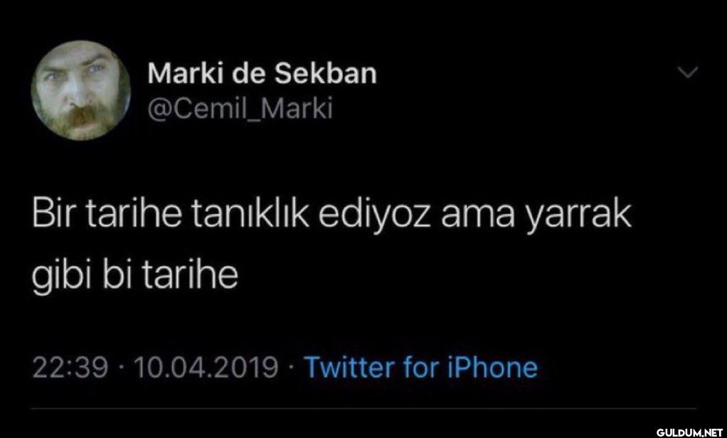 Bir tarihe tanıklık ediyoz...