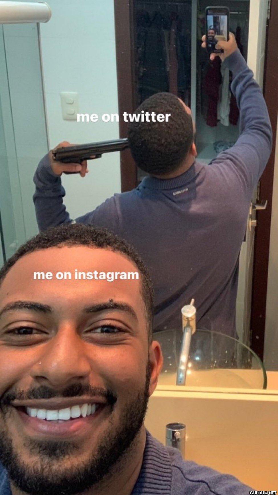 Real 😭    me on twitter me...