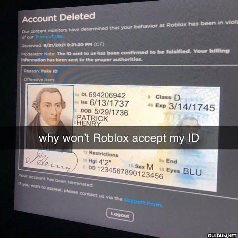Account Deleted Our...
