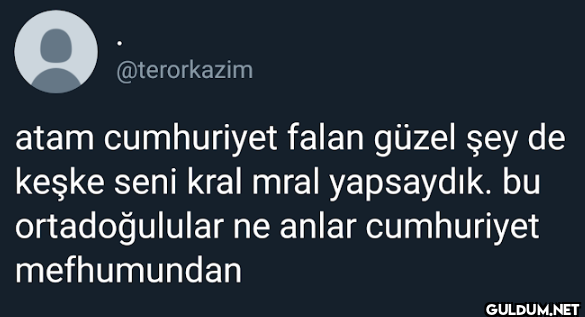 atam cumhuriyet falan...