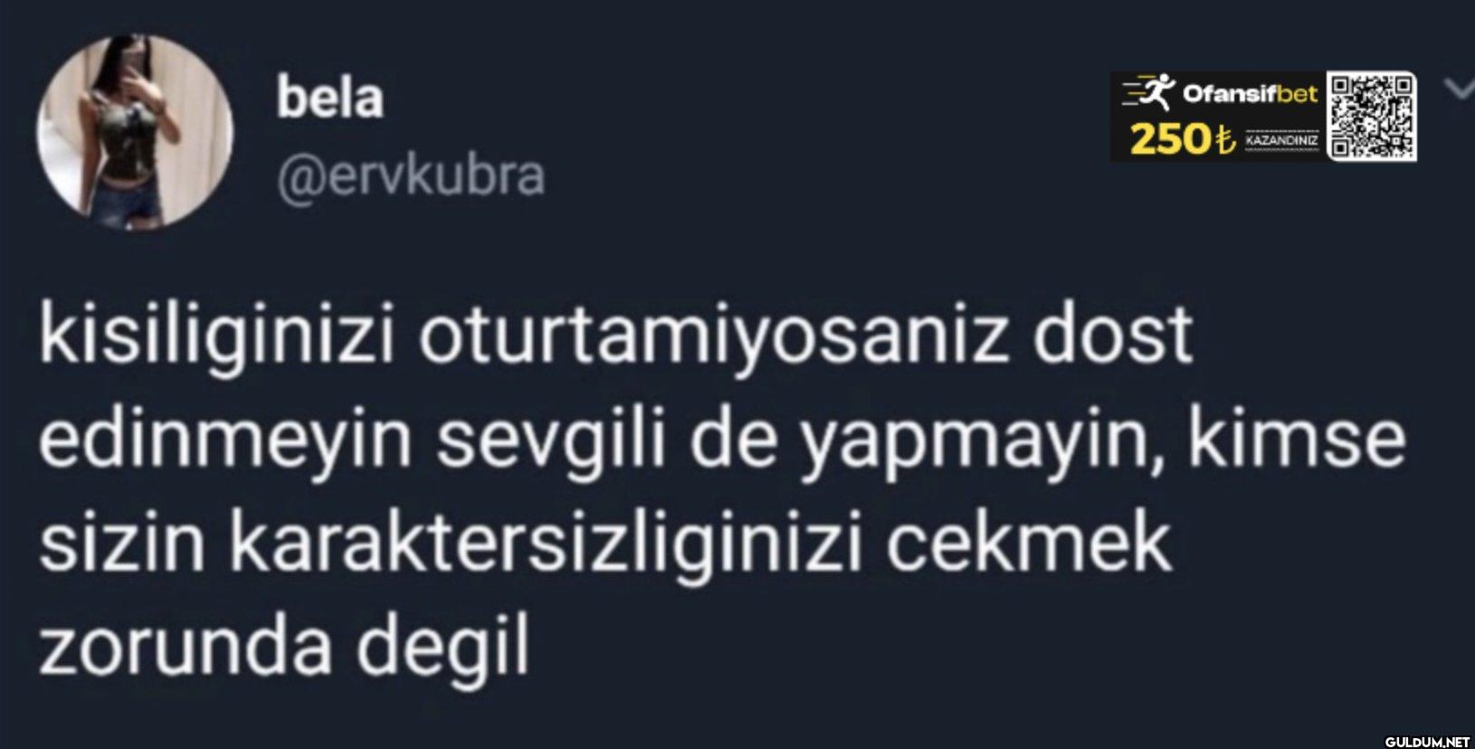 Ofansifbet 250€ KAZANDINIZ...
