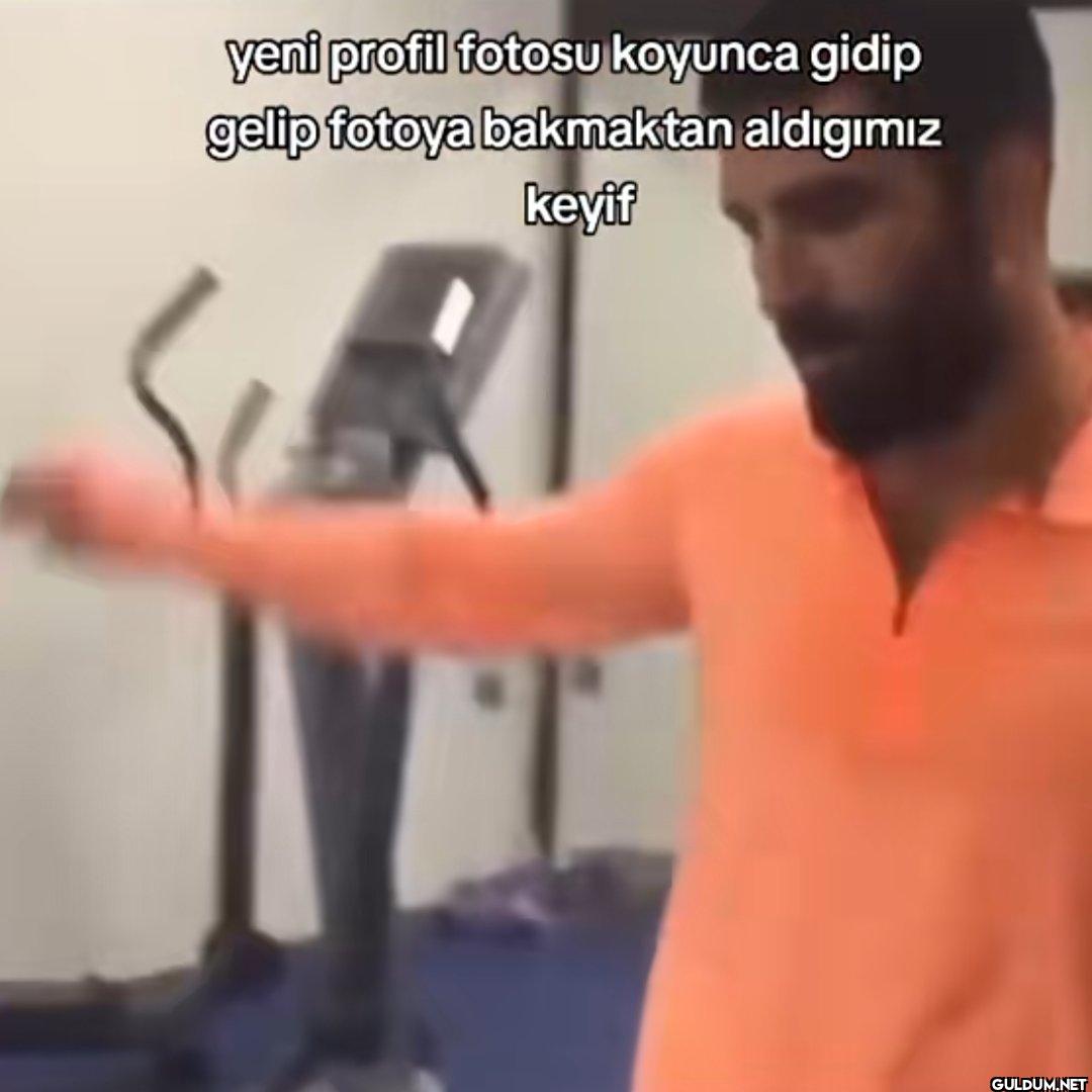 yeni profil fotosu koyunca...