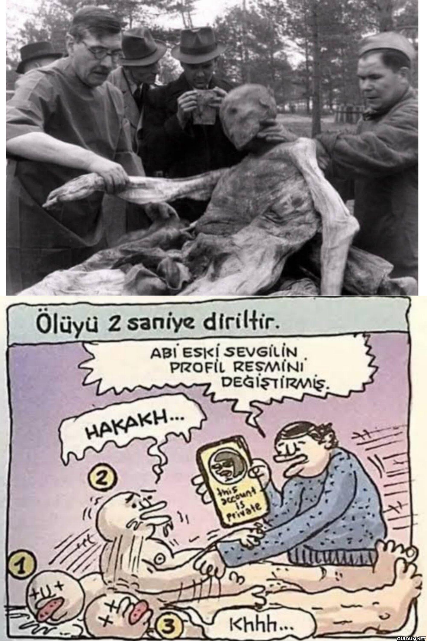 Ölüyü 2 saniye diriltir.. ...