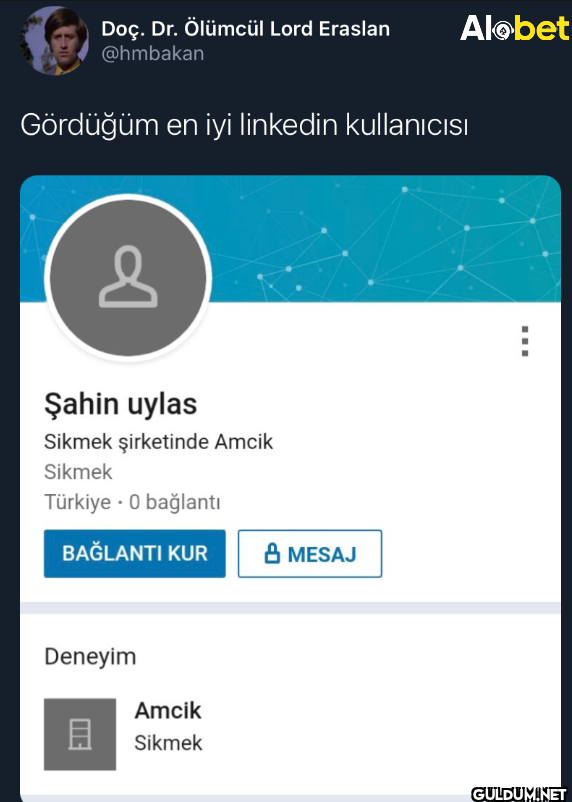 Doç. Dr. Ölümcül Lord...