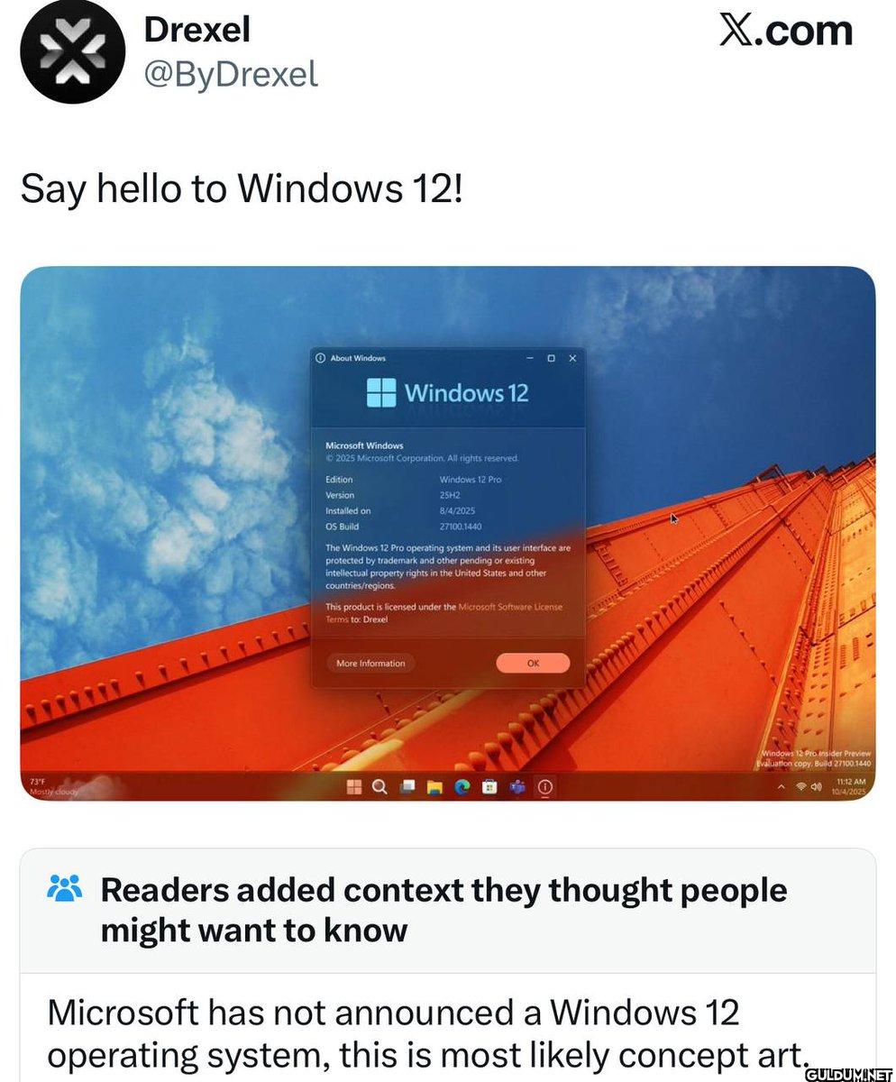Say hello to Windows 12!...
