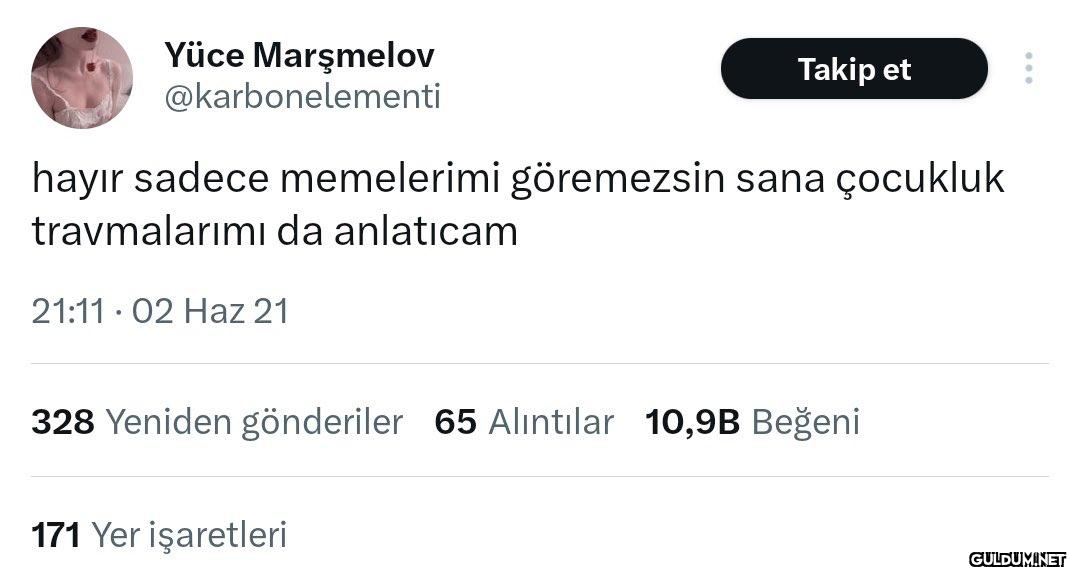 Takip et hayır sadece...