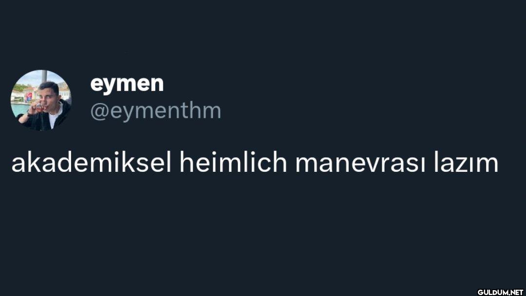 akademiksel heimlich...