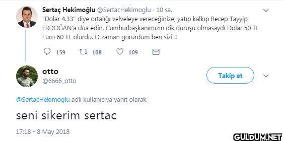 10 sa. "Dolar 4.33" diye...