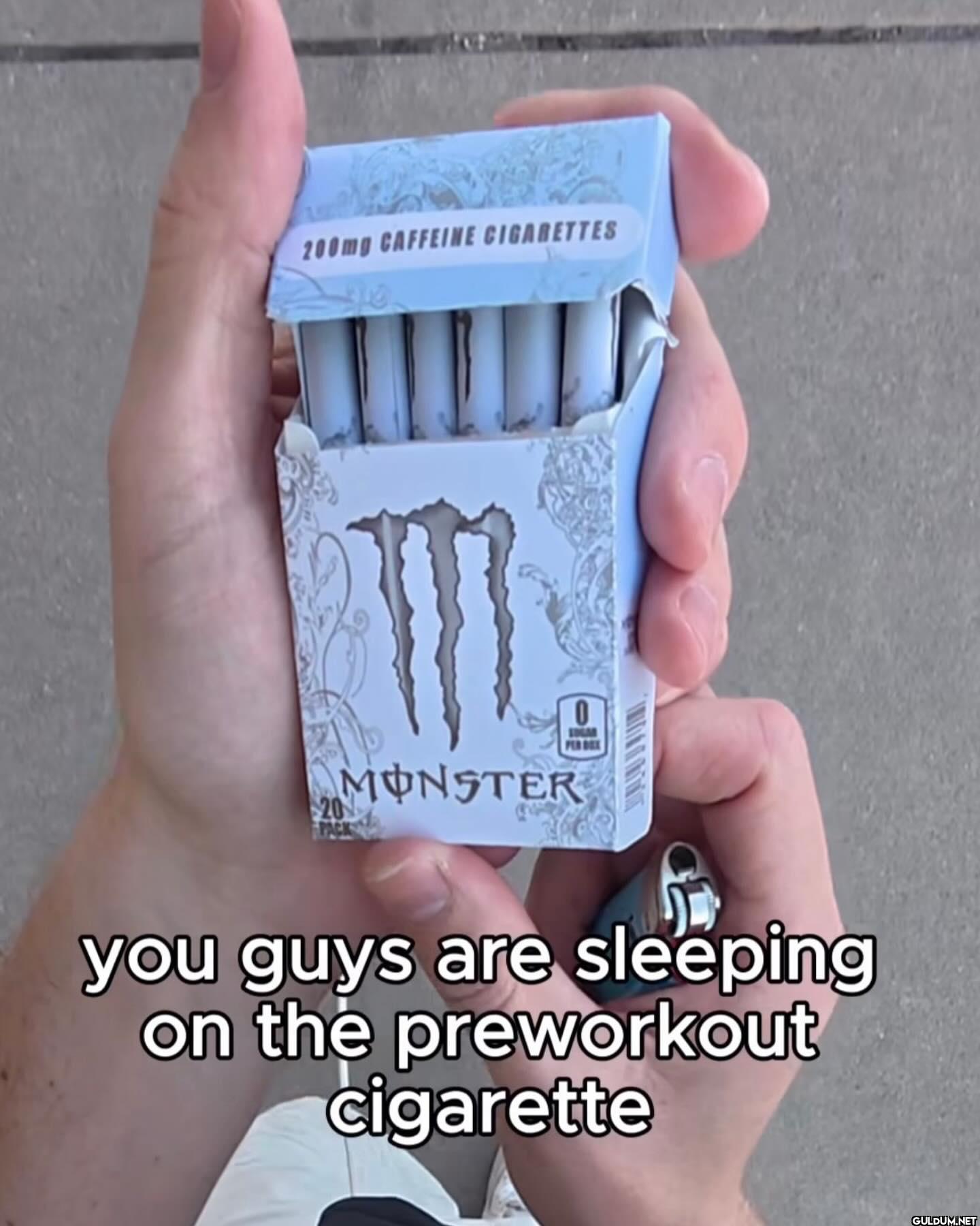 200mg CAFFEINE CIGARETTES...