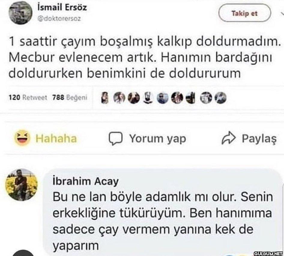 Takip et 1 saattir çayım...