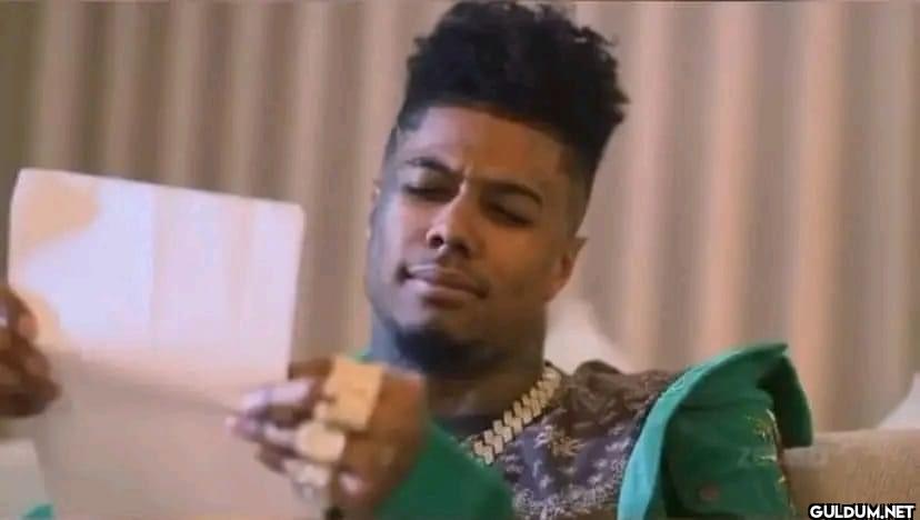 Me reading the message I...