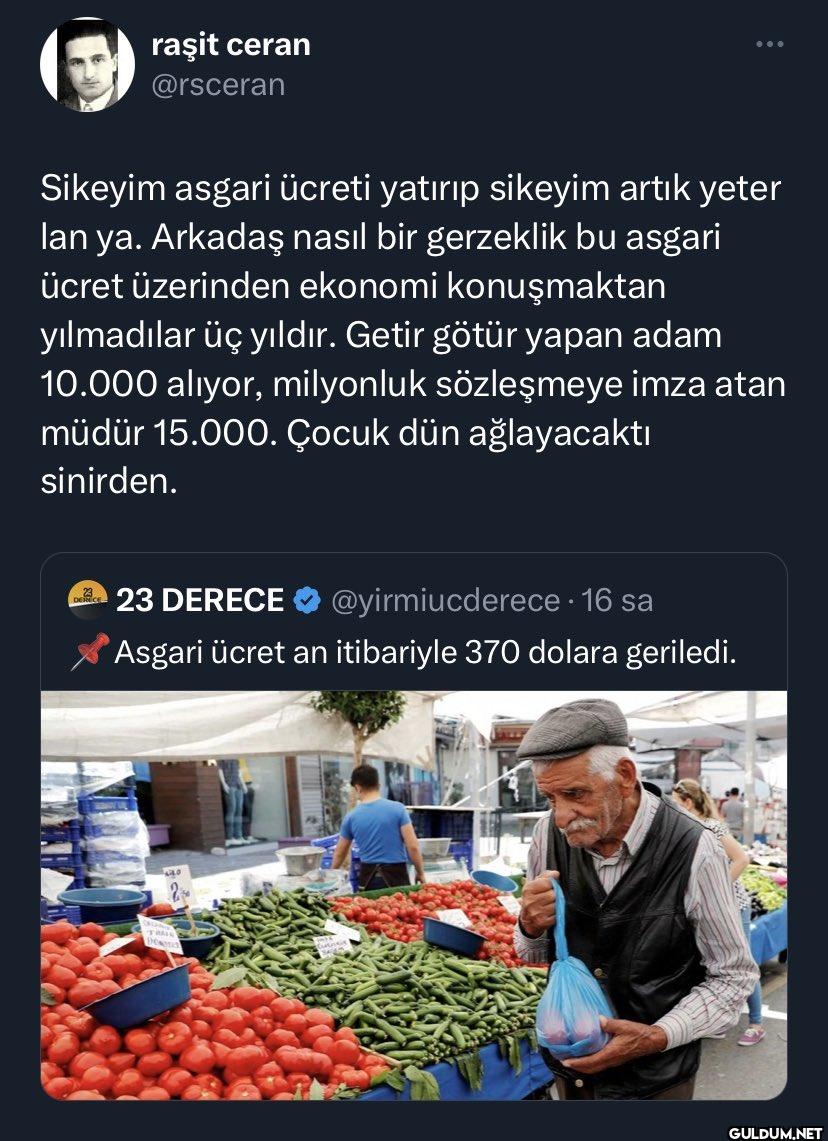 Sikeyim asgari ücreti...
