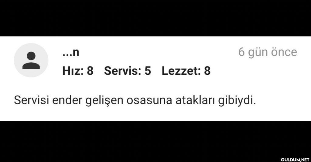 ...n Hız: 8 Servis: 5...
