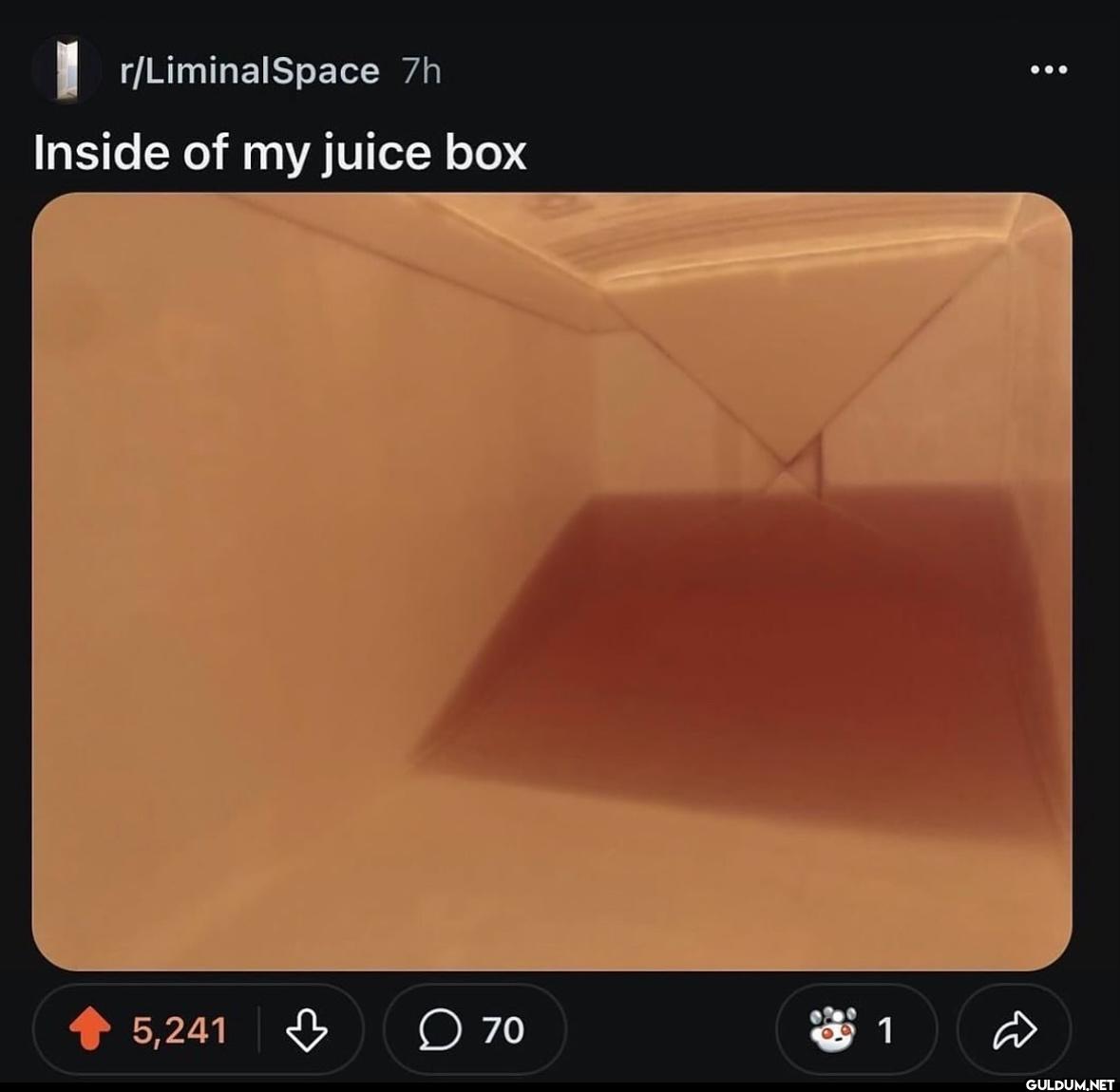 7h Inside of my juice box...