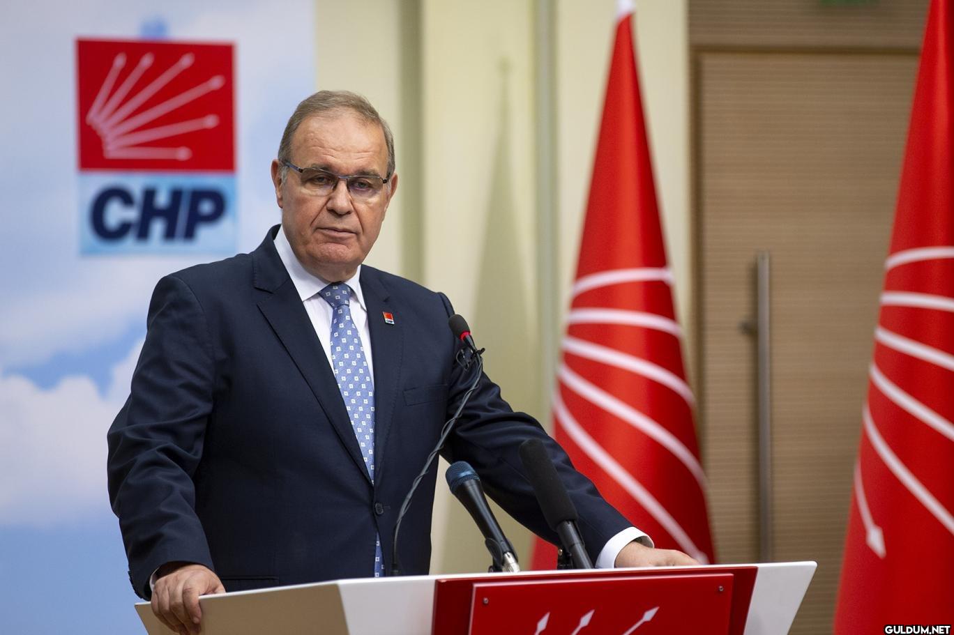 CHP Sözcüsü Faik Öztrak,...