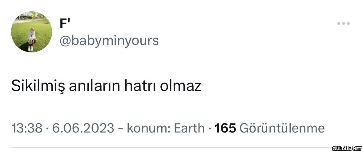 Sikilmiş anıların hatrı...