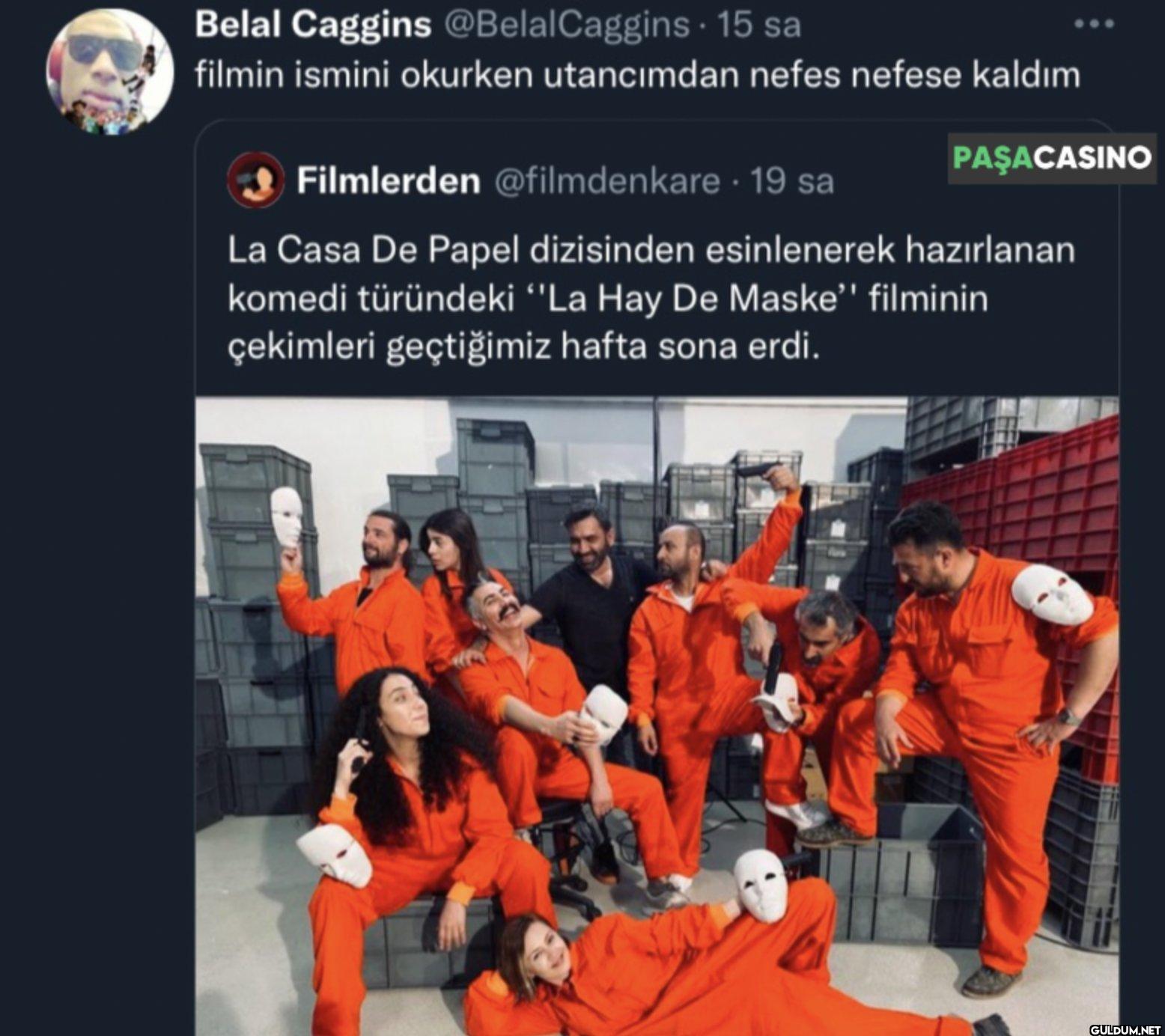 15 sa filmin ismini...