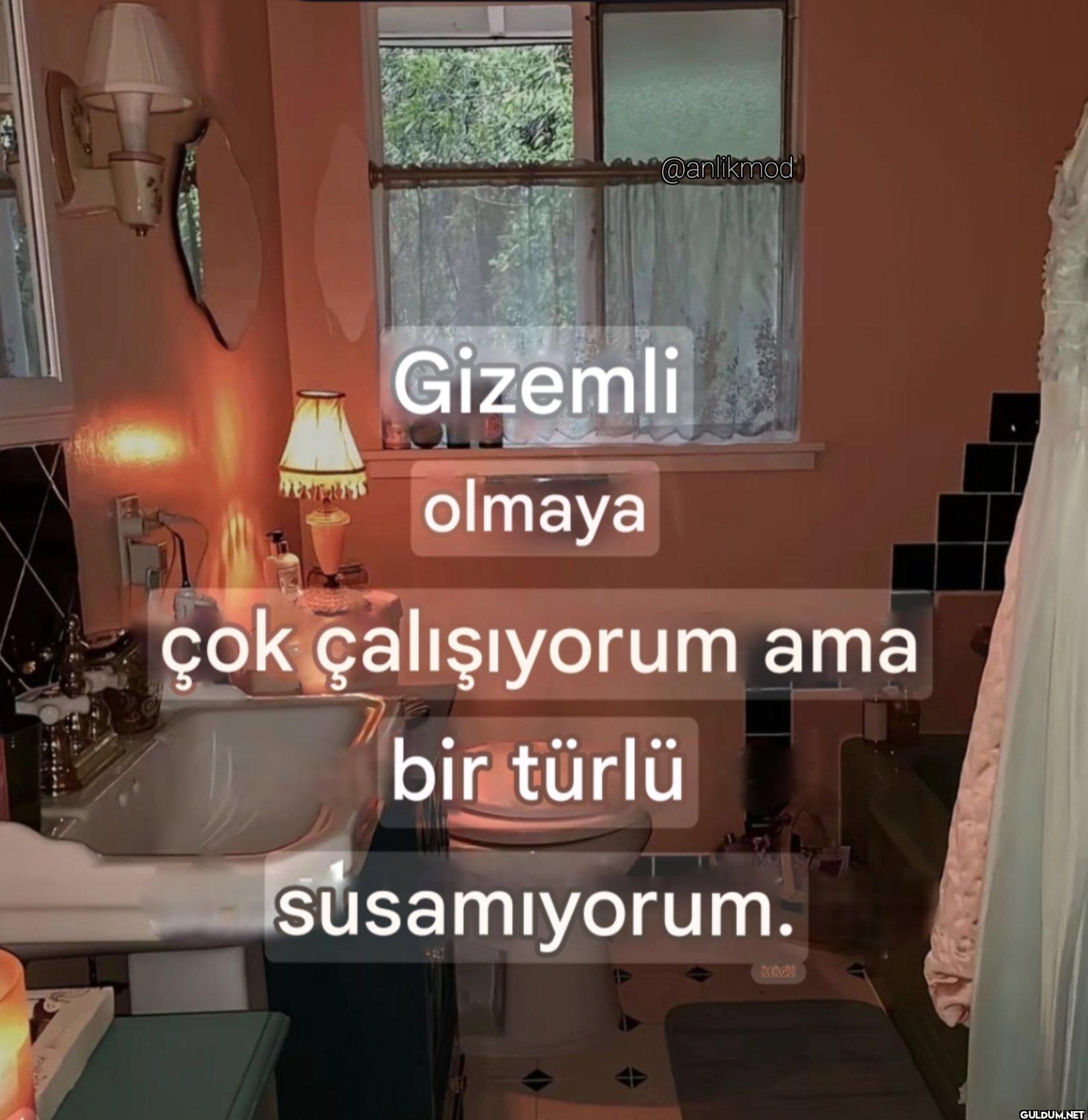 Gizemli olmaya çok...