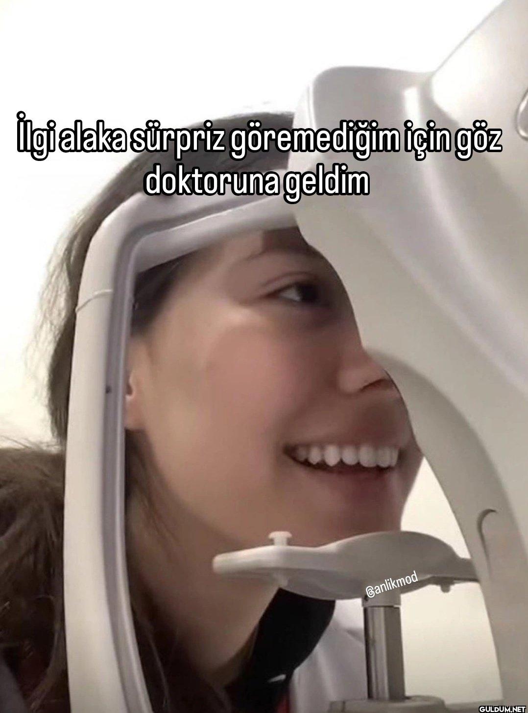 İlgi alaka sürpriz...