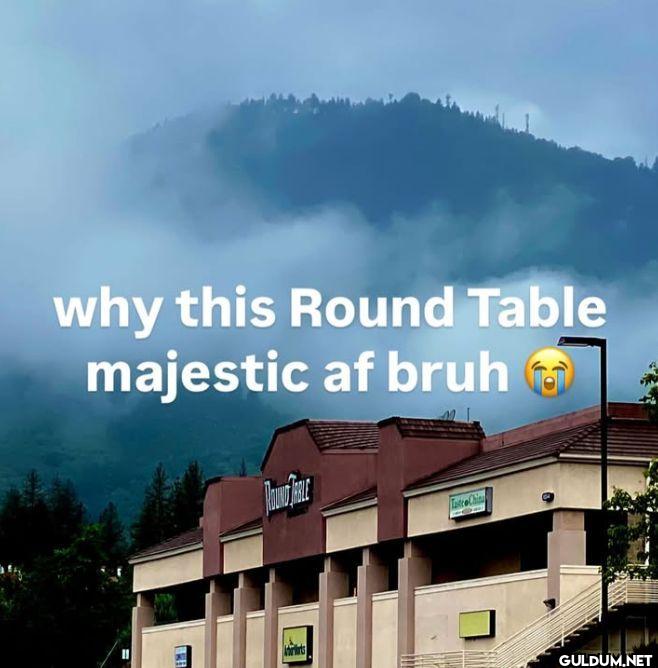 why this Round Table...