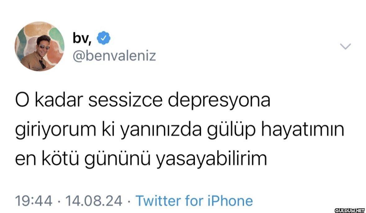 O kadar sessizce...