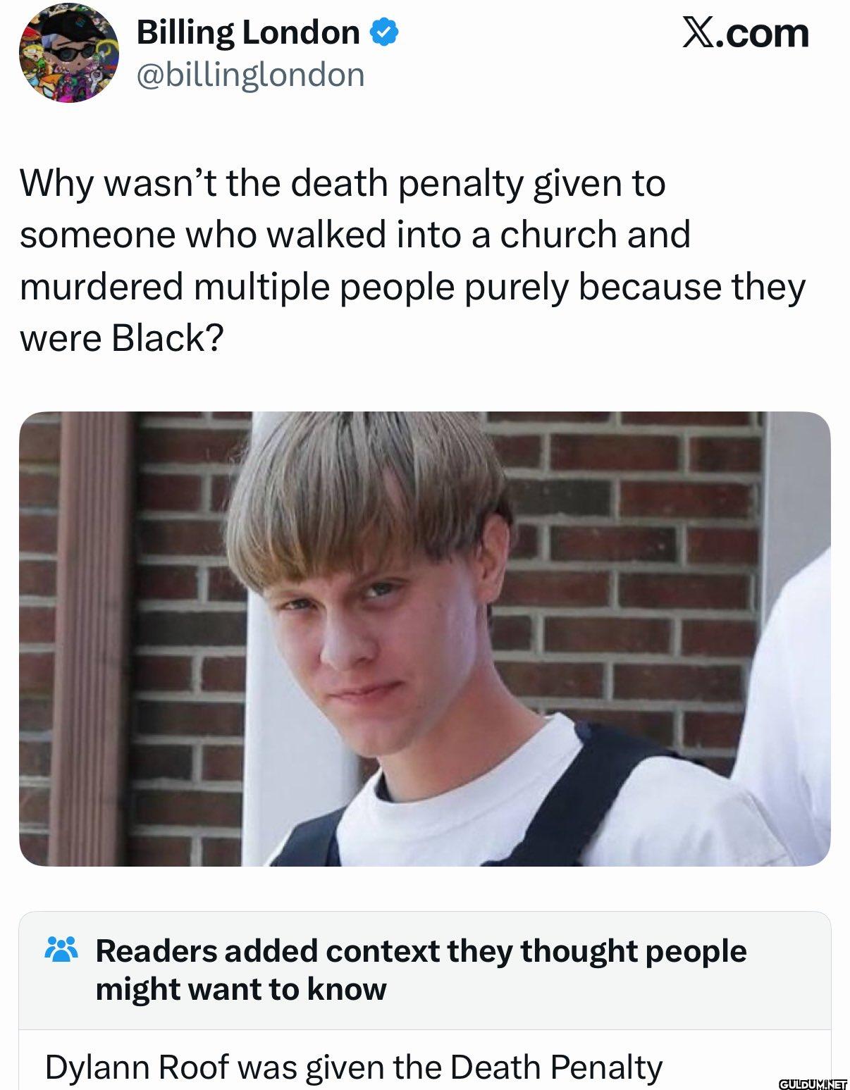 X.com Why wasn't the death...