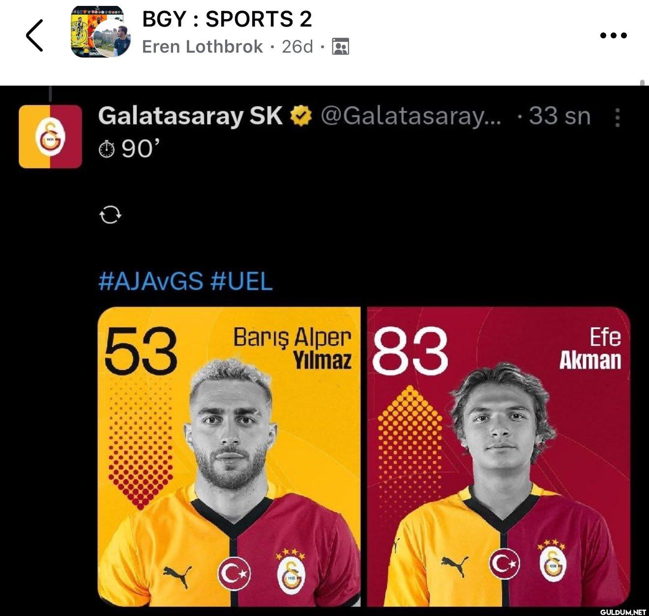 BGY: SPORTS 2 Eren...
