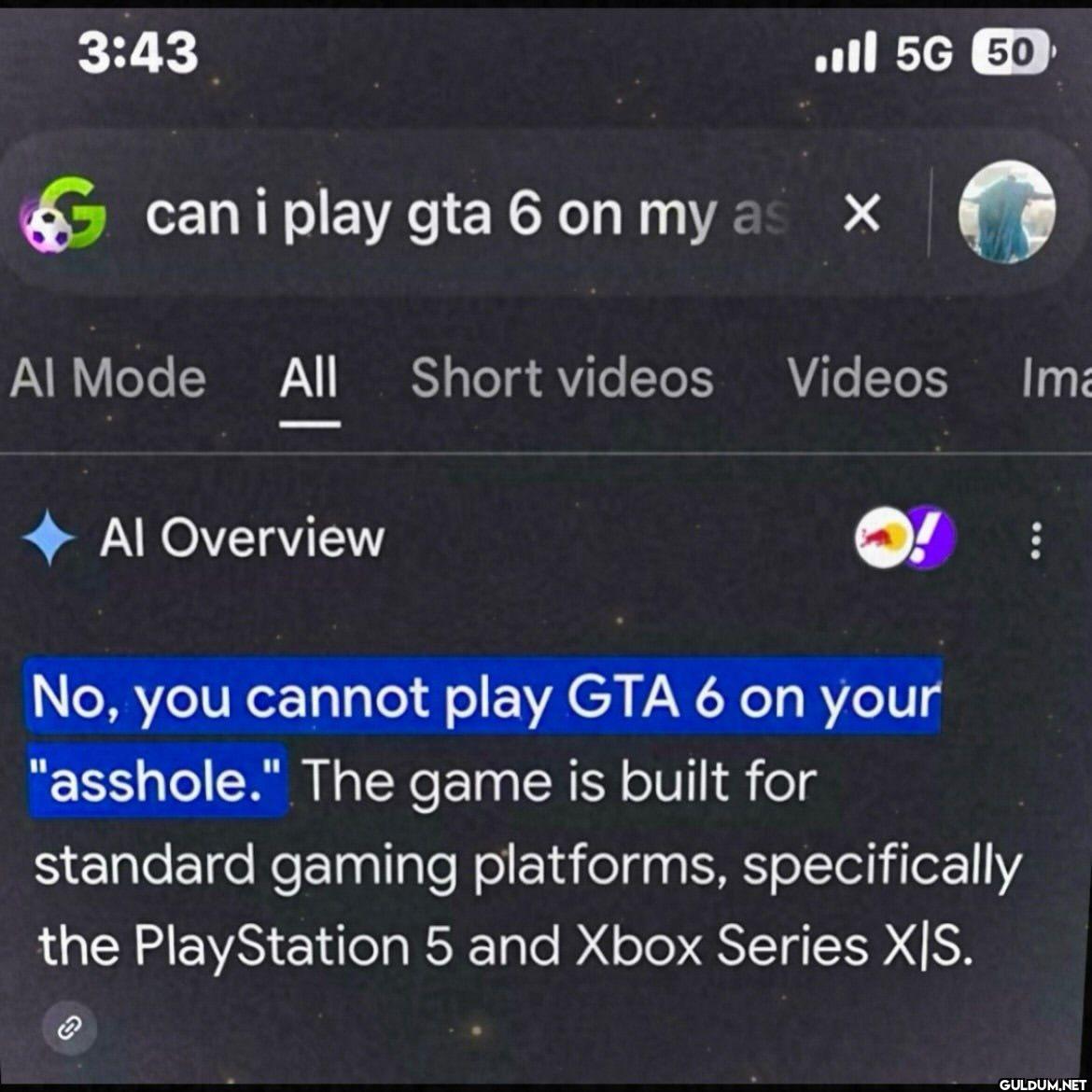 5G 50 can i play gta 6 on...