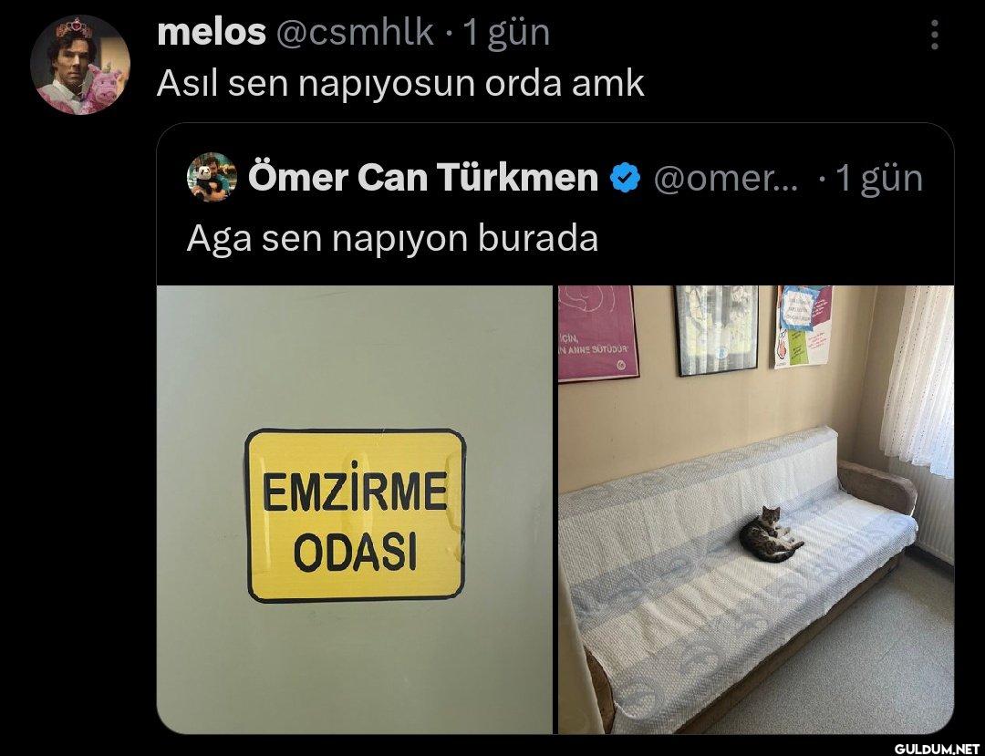 • 1 gün Asıl sen napiyosun...