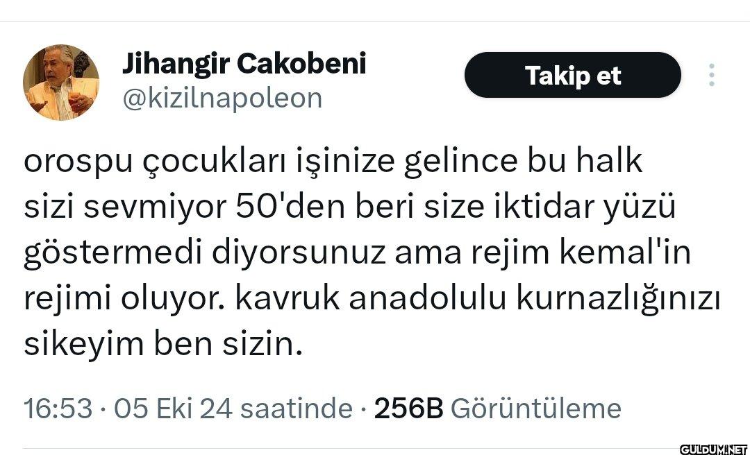 Takip et orospu çocukları...