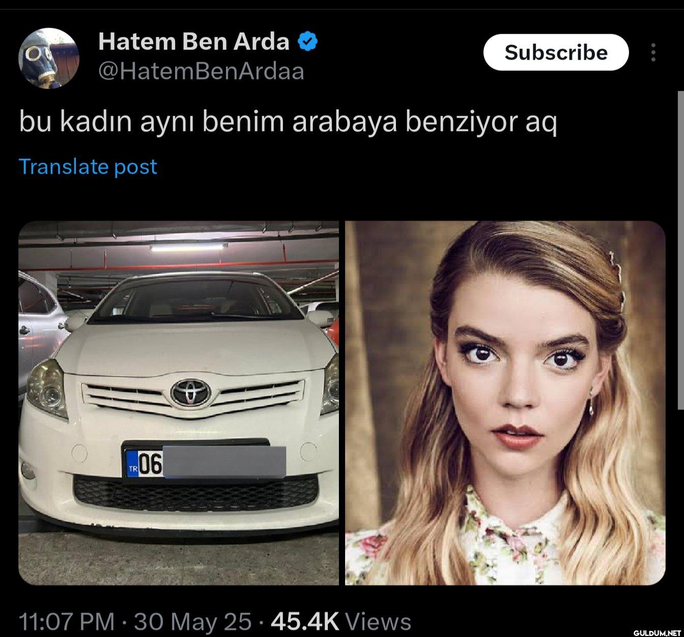 BenArdaa bu kadın aynı...