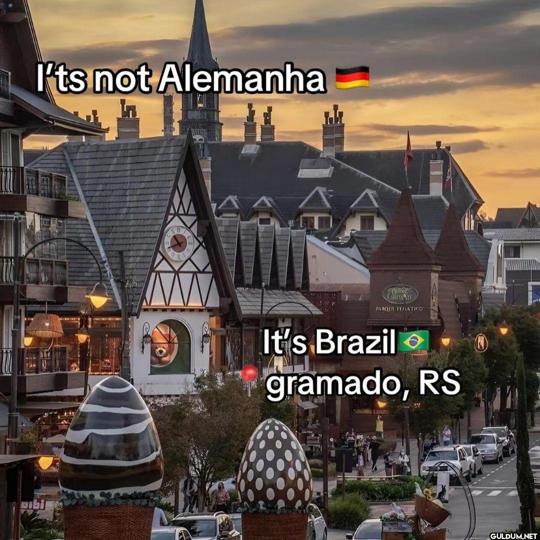 I'ts not Alemanha ibi...