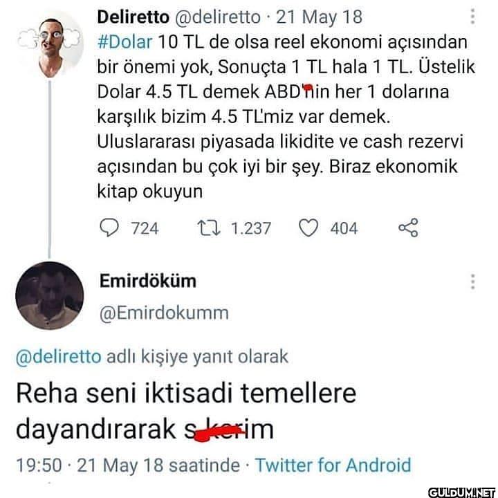 21 May 18 #Dolar 10 TL de...