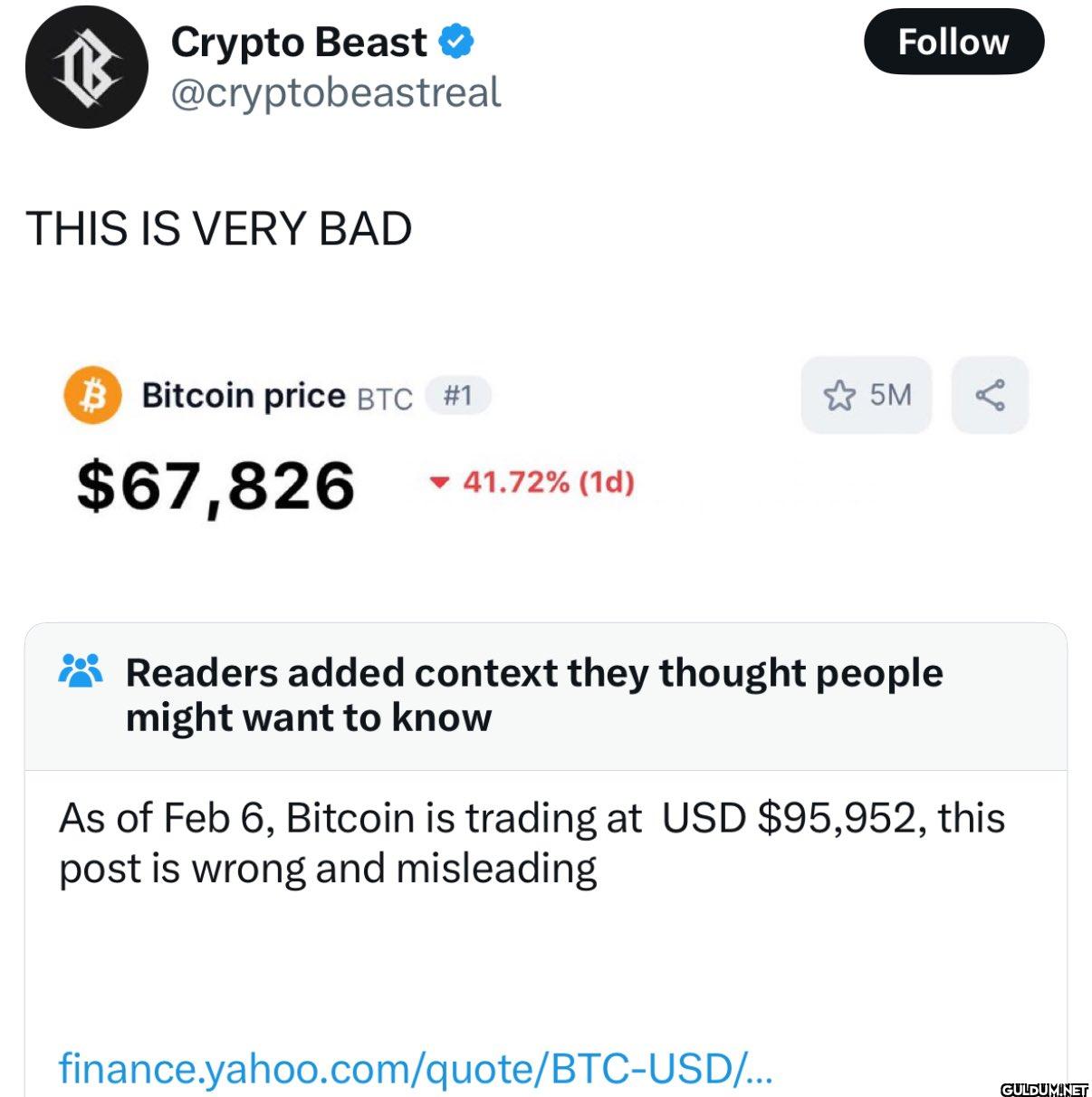 THIS IS VERY BAD Follow 5M...